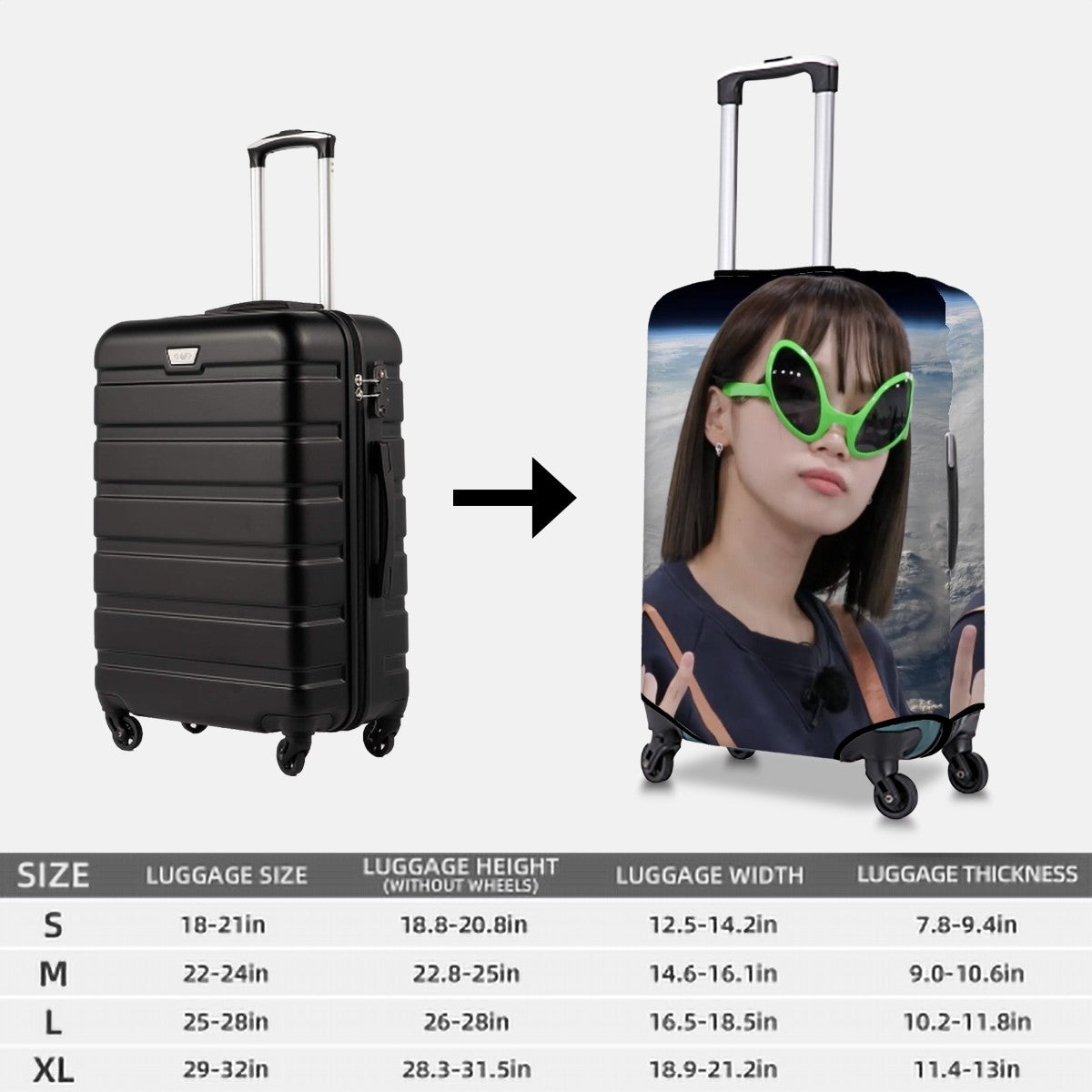 Custom Luggage Cover