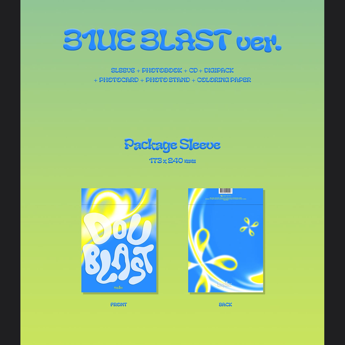 Kep1er - 2nd Mini Album - Doublast