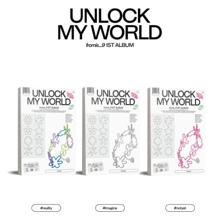 Fromis_9 - 1st Album - Unlock My World - Standard Ver (Random)