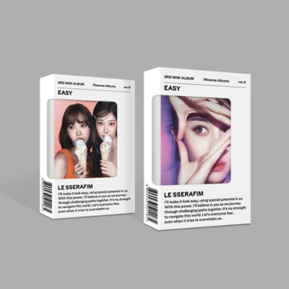 LE SSERAFIM - 3rd Mini Album - Easy - Weverse Ver