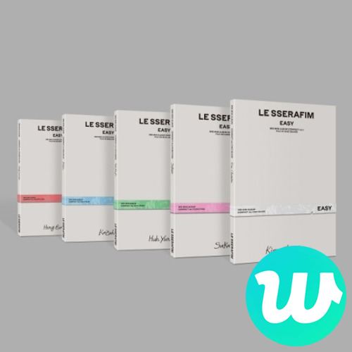[WEVERSE] LE SSERAFIM - 3rd Mini Album - Easy - Compact Ver (Set)