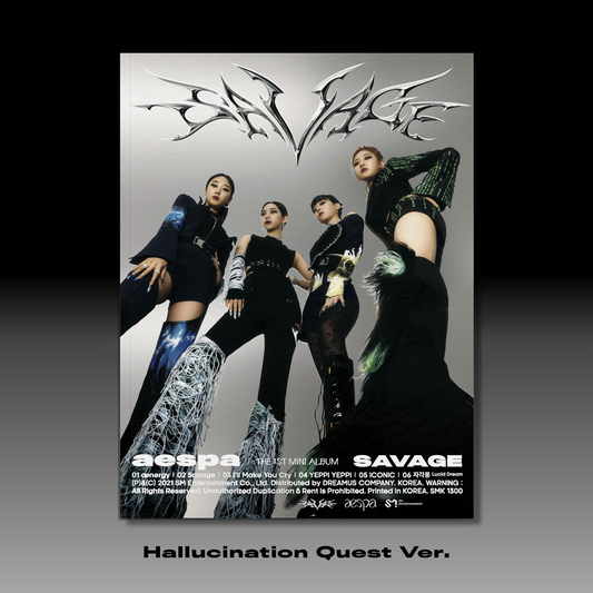 Aespa - 1st Mini Album - Savage - Hallucination Quest Version