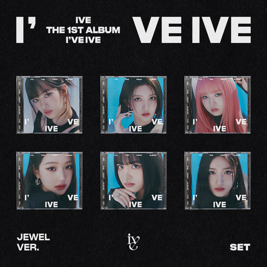 IVE - 1st Full Album - I've IVE (Jewel Case Version) (Random)