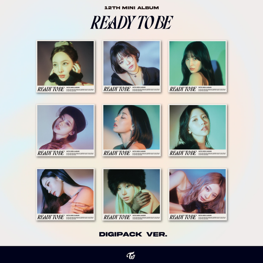 Twice - 12th Mini Album - Ready To Be (Digipack)