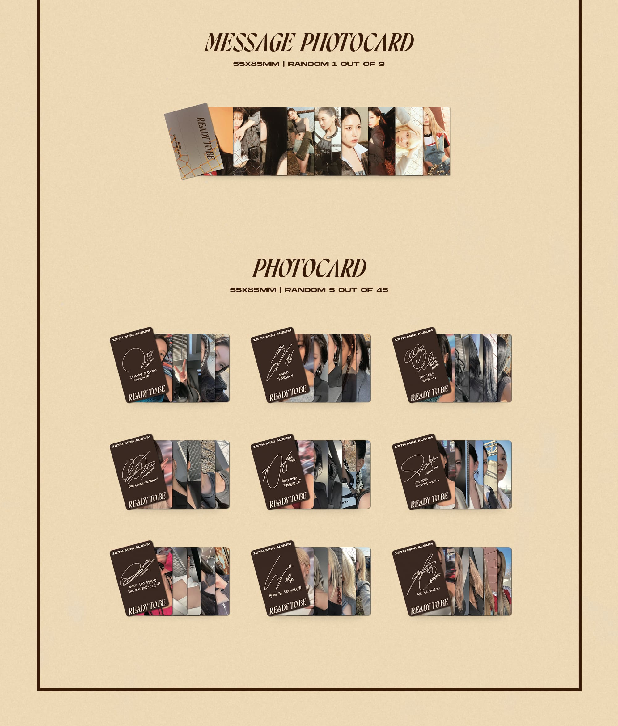 Twice - 12th Mini Album - Ready To Be – Maycore Collection Ltd.