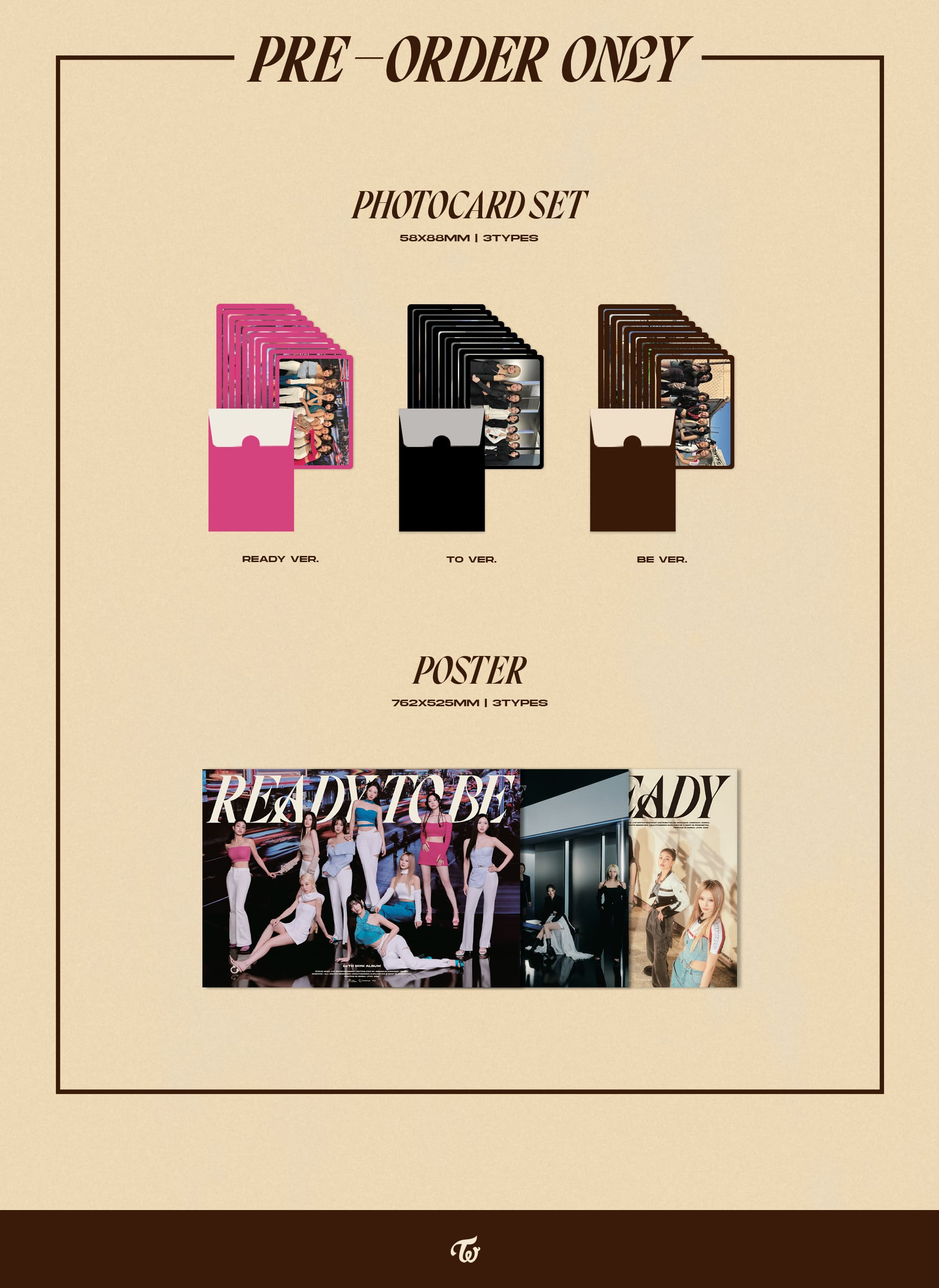 Twice - 12th Mini Album - Ready To Be – Maycore Collection Ltd.