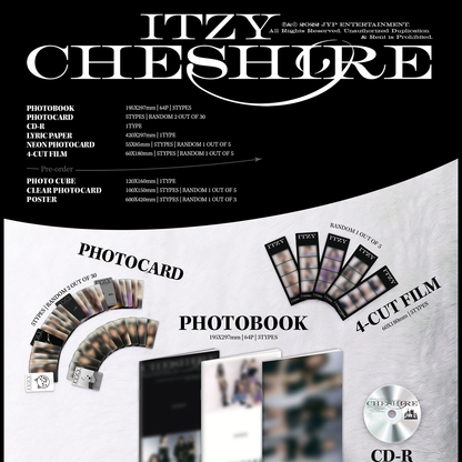 Itzy - Cheshire - Standard Edition [Aladin POB]