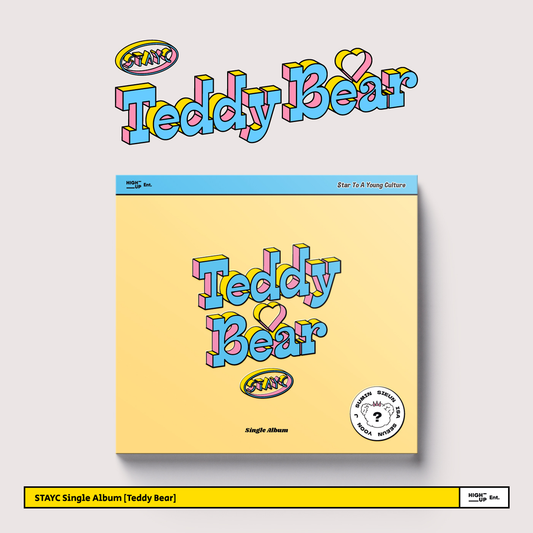 STAYC - 4th Single Album - Teddy Bear (Digipack)